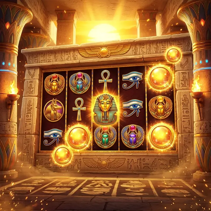 Sun of Egypt 3 demo, slot
