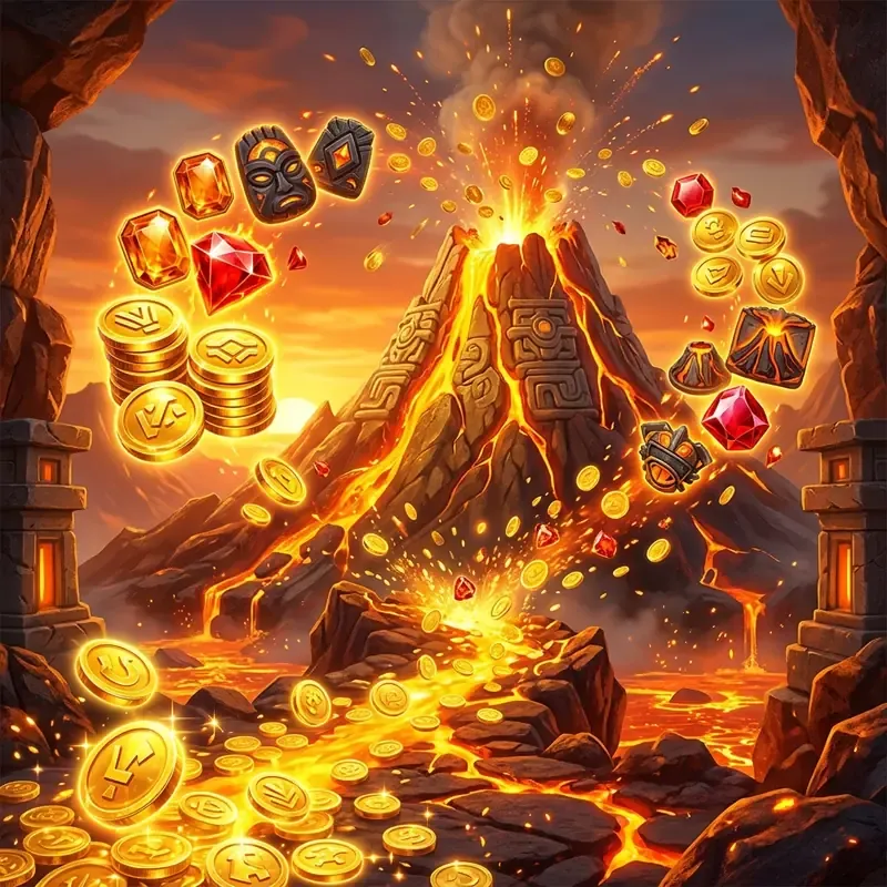 Coin Volcano Slot Demo, Free Play