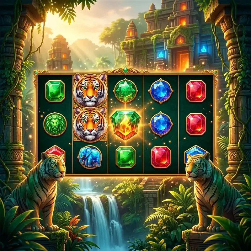Tiger Gems slot demo, free play
