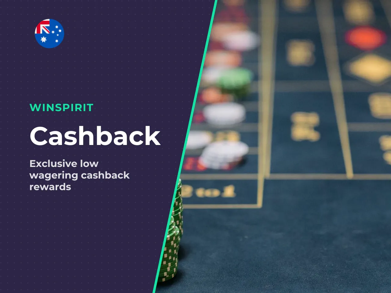 The minimum cashback payout is 1.50