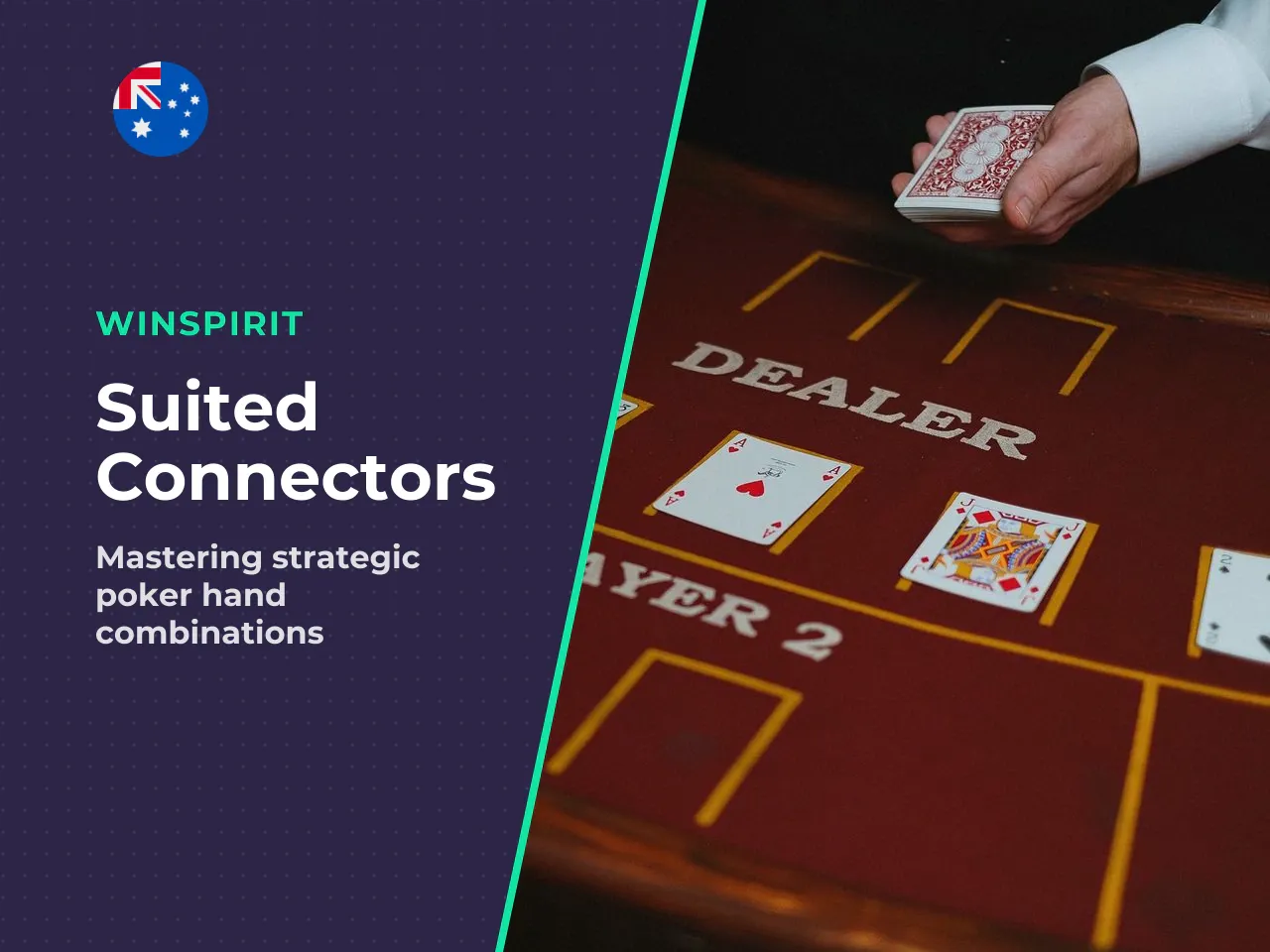 Suited connectors, two sequential cards of