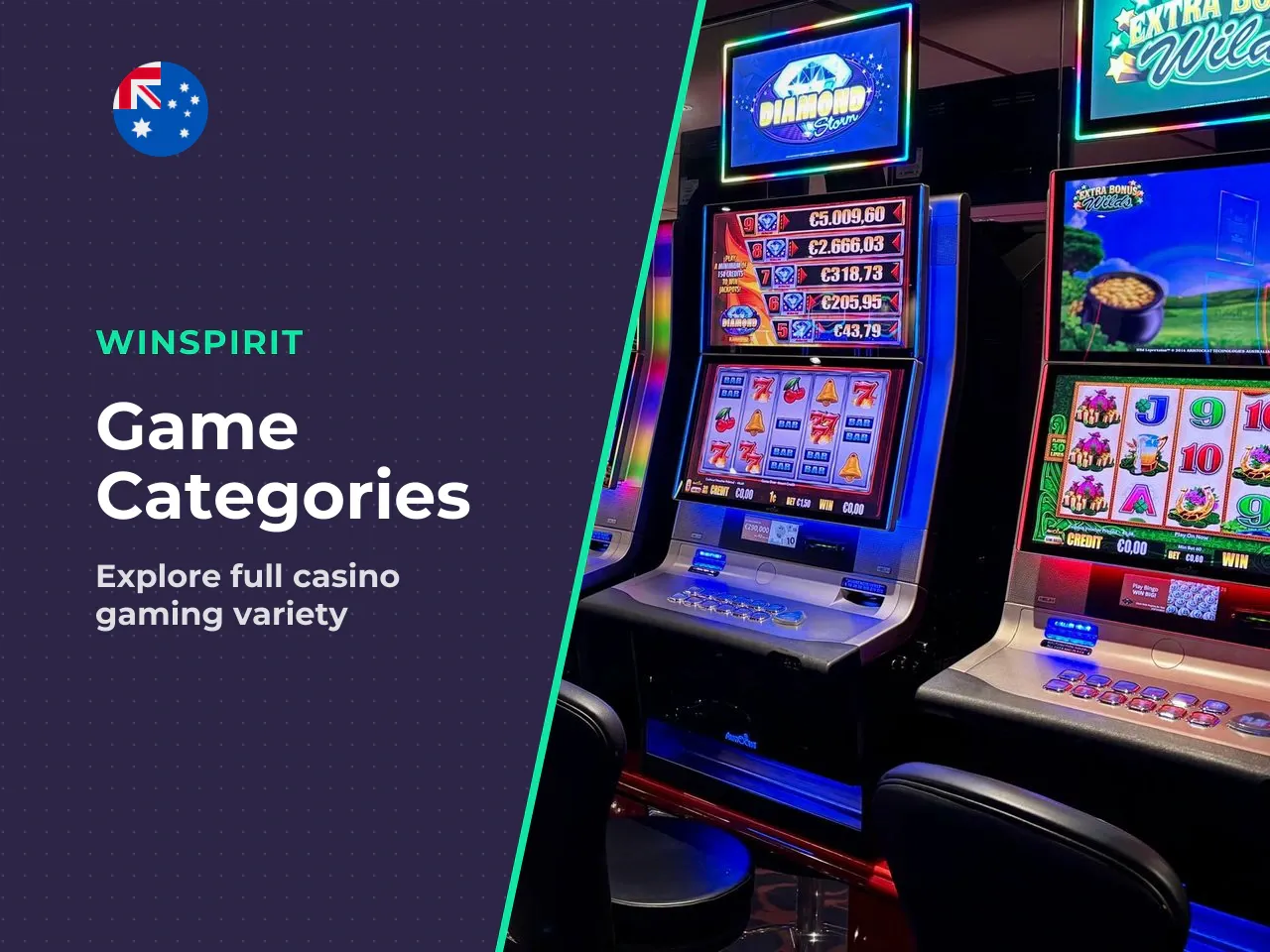Which Game Categories Are Available to