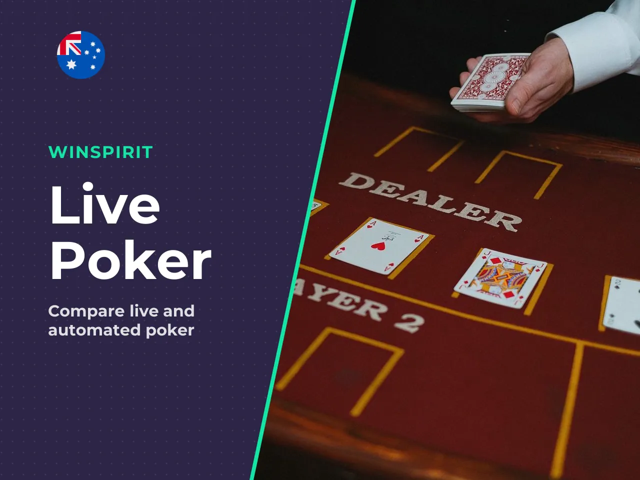 Live dealer poker vs standard online